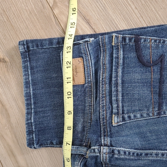 American Eagle Dark Wash Stretch Original Boot Cut Jeans - Picture 6 of 8